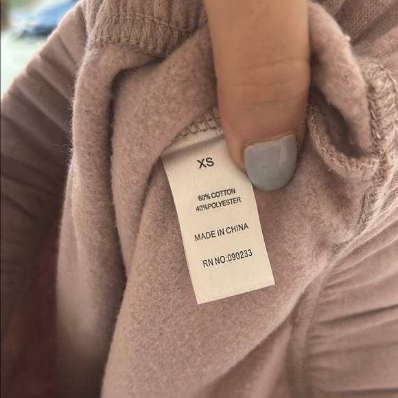 PacSun Purple Jogger Sweatpants Relaxed Fit - Picture 6 of 6